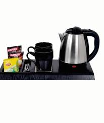 Tea Kettle Tray Set